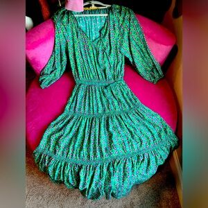 Matilda Jane Age of Aquarius Dress Green
Purple, Small, tassel needs repair